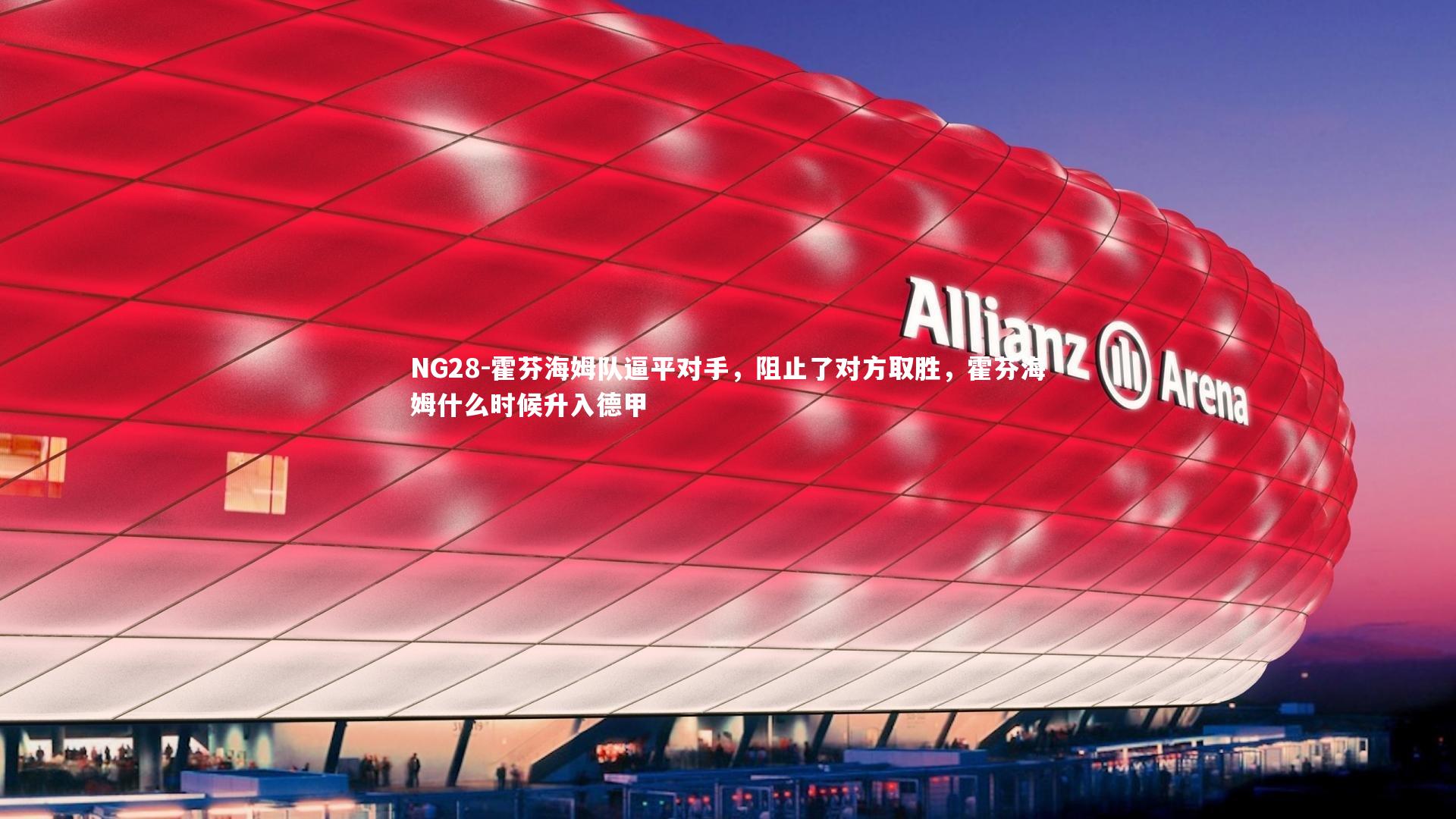 NG28-霍芬海姆队逼平对手，阻止了对方取胜，霍芬海姆什么时候升入德甲